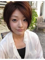 フェイスティ(FACE-T) 【FACE-T】シルエットすっきり小顔ショート『安井朋美』