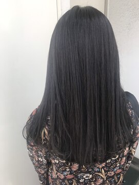 ジーナ 博多(Zina) [Zina]サラつやストレート♪ナチュラルブラック♪