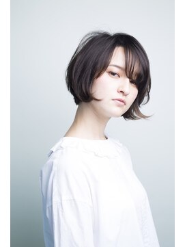 ヘアーズ ギャラリー 米子店(Hair's Gallery) ふんわりボブカットフレンチボブ冬カラー抜け感ヘアアンニュイ