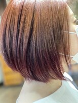 タンタントザクワフュール(Ten Tante the coiffure)&nbsp;ショートボブ×ピンクグラデーション