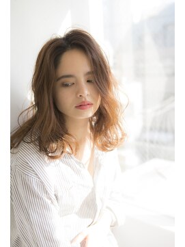 ミエルヘアーエスト 新宿店(mielhair est) 透明感×抜け感セミロング【新宿】