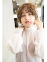 オースティン 錦糸町(AUSTIN)&nbsp;AUSTIN☆大人かわいい前髪セシルカットココアブラウンネオウルフ