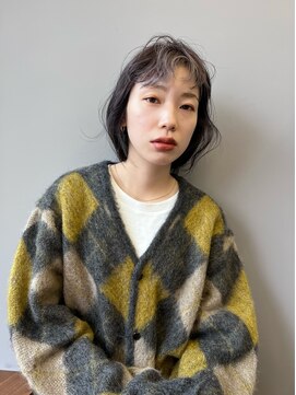 デイジードゥ(Daisy duex) スモーキーグレージュ　こなれヘア　メルティーカラー