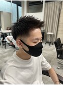 グラデーション×フェード×束感