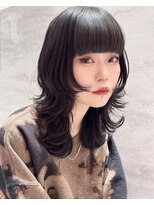 ビューティーコネクション ギンザ ヘアーサロン(Beauty Connection Ginza Hair salon) 多毛さんも癖毛さんも収まり◎ロングウルフレイヤー