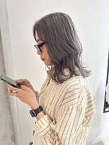 ヨーク(YOKE)&nbsp;YOKE 大人ボブ結べるボブハイトーンアッシュグレージュブリーチ