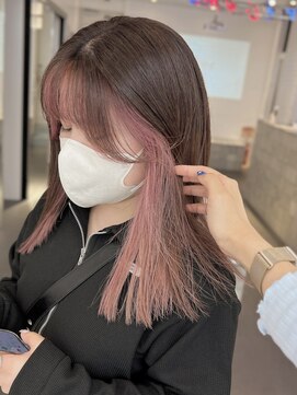 ゲーム 原宿店(GAME) ピンク /顔周り/オージュア/髪質改善/前髪/韓国