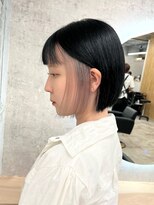 アロ 大阪梅田(alo)&nbsp;【藤田真由】ボブ×インナーカラー《大阪梅田駅》