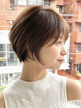 プルーヴ 秋葉原(prove) 30代40代大人女性/前髪ありショートボブ/ショートヘア/髪質改善