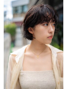 ボンド 三軒茶屋(Bond) ボブ×エアリーパーマ【三軒茶屋 ナチュラルパーマ】