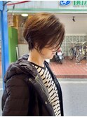 大人気　大人のショートボブ