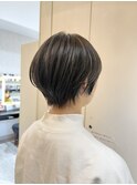 丸みショートカット
