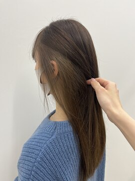 ビーヒアナウ N゜03 金沢駅西店(BE HERE NOW) 【inner color/beige color/design color/ロング】