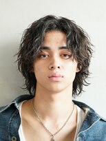 【fifth】アップバングセンターパートツイストスパイラルパーマ