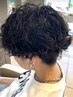 MEN'Sカット+ツイストスパイラルパーマ・波巻きウェーブパーマ