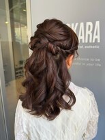 モカラ(MOKARA)&nbsp;ハーフアップ