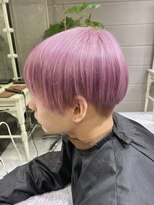 デイズ(days)&nbsp;ブリーチデザイン　ピンクベージュカラー　マッシュショート