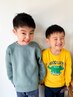 [※既存のお客様限定/再来or同伴]キッズカット未就学児(シャンプーなし)2500
