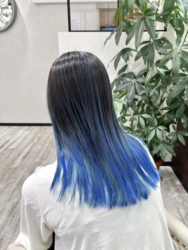 ベルヘアーデザイン 堺東(Belle hair Design) グラデーション/特殊カラー/外国人風/ケアブリーチ/堺東