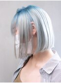 美髪韓国ヘアミディアムくびれヘア顔周りレイヤー_ba467111