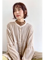 ジュノ イオンタウン姶良店(Juno) natural × 外ハネbob