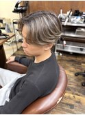 メンズバレイヤージュシャドールーツグレージュ
