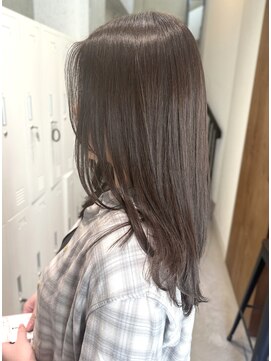 ヒカリス ヘアー 相川店(HIKARIS hair) グレージュカラーと顔まわりレイヤー