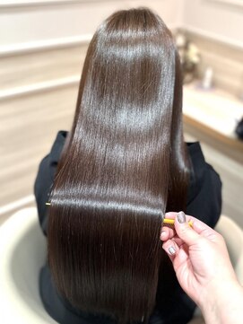 アンド ラ ブランシュ(&.La Blanche) ブラウン/髪質改善/ナチュラルカラー