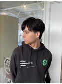 20代30代40代◎似合わせカット　ブルーブラック
