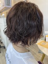 ハグクレア(HUG CLAIRE)&nbsp;カットパーマトリートメントナチュラルパーマショート春日井市