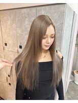 ガルボヘアー 心斎橋店(garbohair)&nbsp;プルエクステプルシールハイトーンロング52cm心斎橋なんば