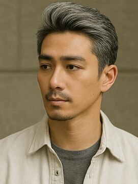 バース 梅田中崎町店(BIRTH) メンズハイライトバレイヤージュメッシュ