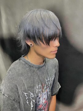 エルシャドール(EL-SHADDOLL) silver/裾カラー/ウルフカット/レイヤーカット