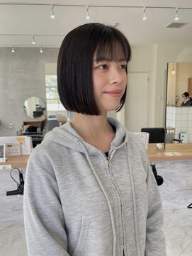 シェノン 夙川(CHAINON) ぷつっと/ボブ/ぷつっとボブ/艶カラー