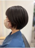 お手入れ簡単ミニボブ