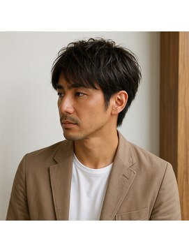 スープレックス ヘアーデザイン(SOUPREX HAIR DESIGN) 大人メンズショート　20代 30代 40代 50代 60代 学割　髪質改善