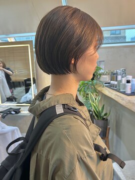 ロンド 表参道店(Lond) 暗めカラー/グランマッシュ/デザインカラー/ショートボブ