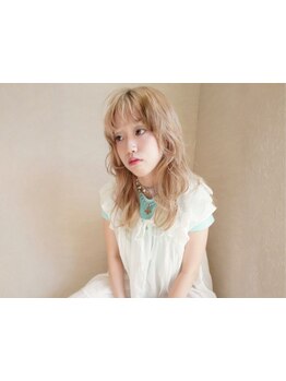 カット+カラー+トリートメント\7480＊ケアブリーチでダメージレスにハイトーン/ダブルカラーを叶える♪