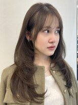 ポケット 渋谷(POCKET)&nbsp;レイヤーカット/ブラウンカラー