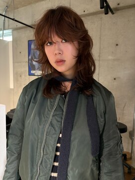 スリバー(sliver) 【松井蓮】スタイリングを楽にパーマスタイル