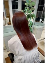フォルテ 榛原パームス店 黒髪クラゲヘアーオリーブグレー小顔ココアベージュ