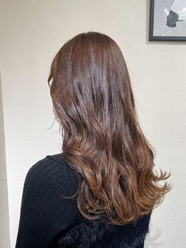 ヘアセット＊韓国風巻き髪