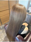 ココアベージュ小顔似合わせカット