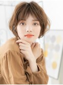 研究学園/髪質改善/細めハイライト×ふんわりレイヤーパーマb