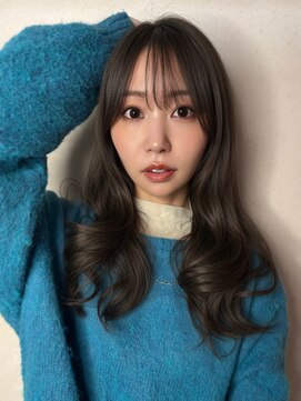 リークフー(Ree cu fuu) 20代30代40代透明感♪髪質改善ワンレンボブオリーブベージュ