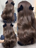 リズ(Lizz)&nbsp;ワンカラーで作る！透明感マロンベージュ♪