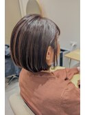 大人かわいいショートボブ