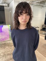 エニイ(ANY) 小顔/ピンクベージュ/黒髪/ニュアンスパーマ/【千葉/パーマ】