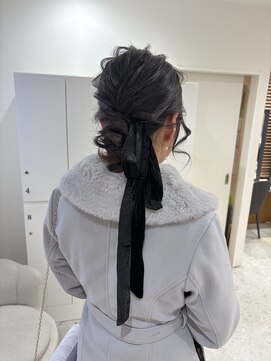 ロンドブルーム 天神大名店(Lond Bloom) ブリーチなしカラー/ヘアアレンジ/ヘアセット/福岡/10代20代30代