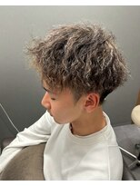 ロッカヘアエジェ(ROCCA hair eje.)&nbsp;くすみカラー波巻きツイストスパイラル